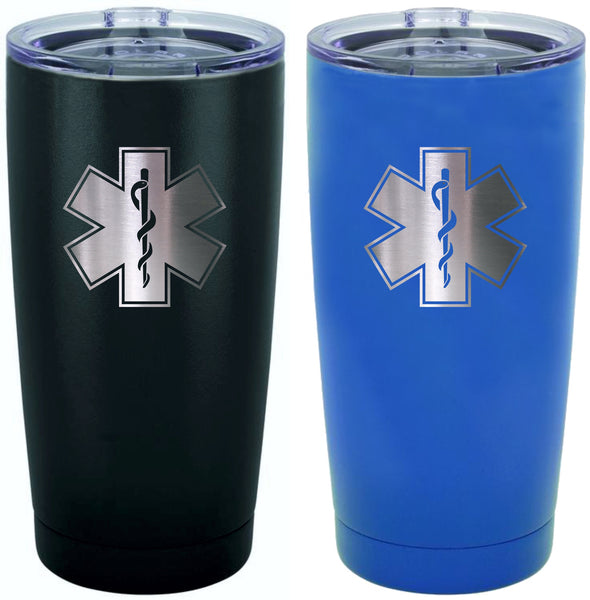 EMT Tumbler - RTIC 20 oz Powder Coated Tumbler - Similar to Yeti Rambler -  EMT Gift