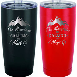 Mountains Are Calling Tumbler - JCS Designs