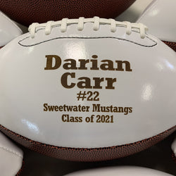 TEAM GIFT, Football Gift, Personalized Football, Sports Gift, Coaches Gift, Keepsake