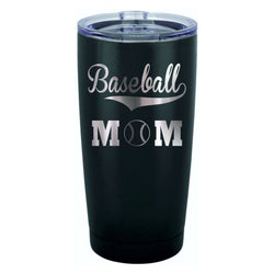 Baseball Mom Tumbler - JCS Designs