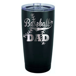 Baseball Dad Tumbler - JCS Designs