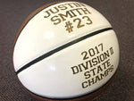Personalized Full Size Basketball - JCS Designs